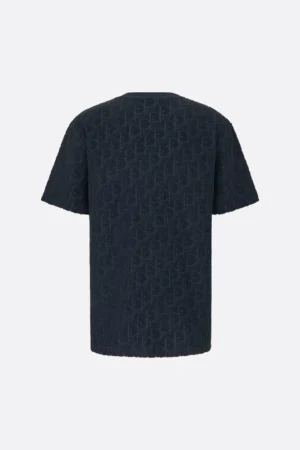 DIOR TOWEL T-SHIRT DARK BLUE