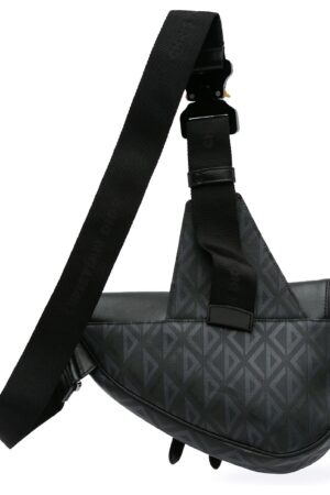 DIOR SADDLE BAG DIAMOND PRINT