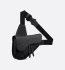 DIOR SADDLE BAG BLACK GRAVITY