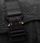 DIOR SADDLE BAG BLACK GRAVITY