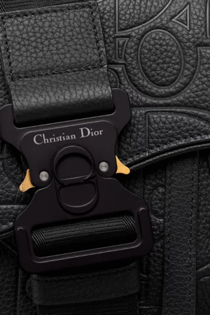 DIOR SADDLE BAG BLACK GRAVITY