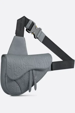 DIOR SADDLE BAG GREY GRAVITY