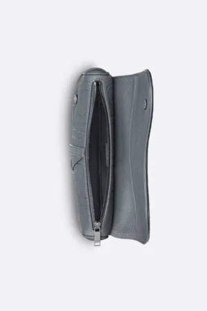 DIOR SADDLE BAG GREY GRAVITY