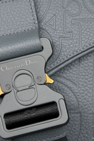 DIOR SADDLE BAG GREY GRAVITY