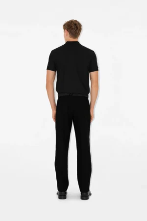 BURBERRY POLO SHIRT BLACK