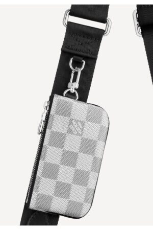 LV TRIO MESSENGER WHITE & GREY