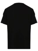 LOEWE ANAGRAM T-SHIRT BLACK WITH DARK BLUE