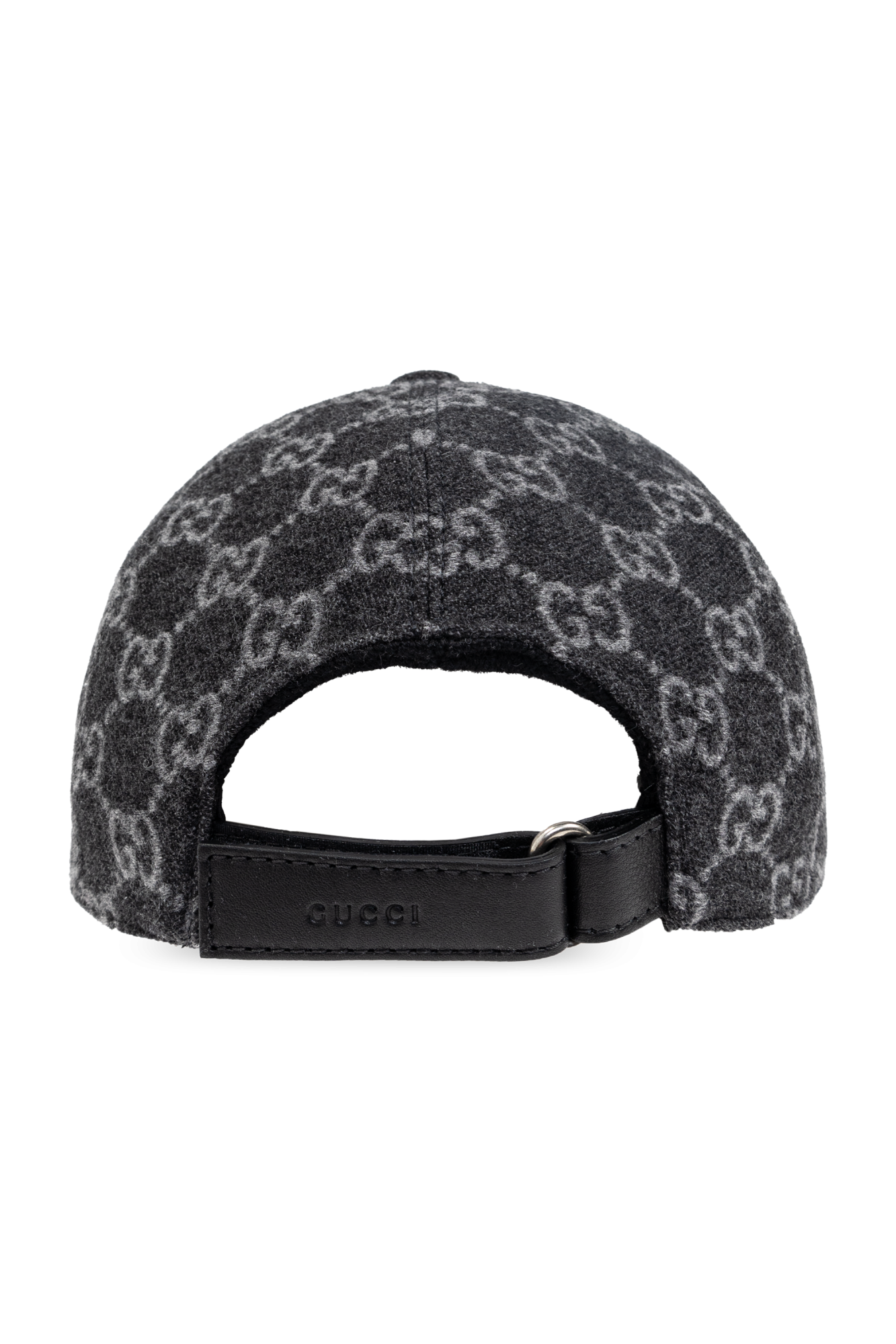 GG WOOL CAP DARK GREY