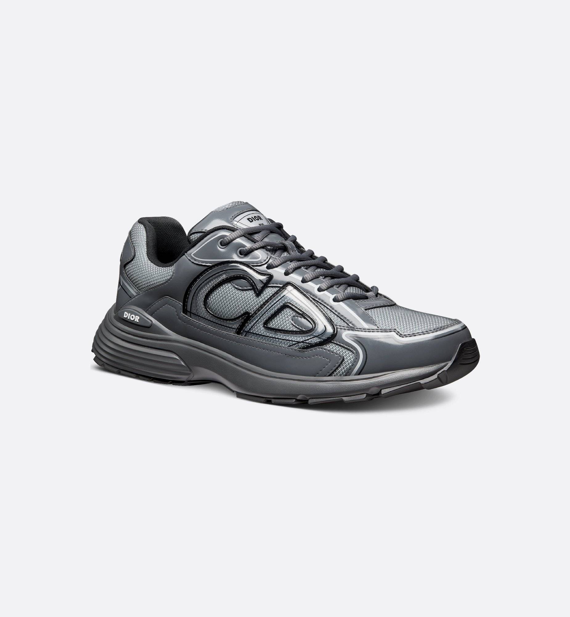 DIOR B30 GREY TECHNICAL FABRIC