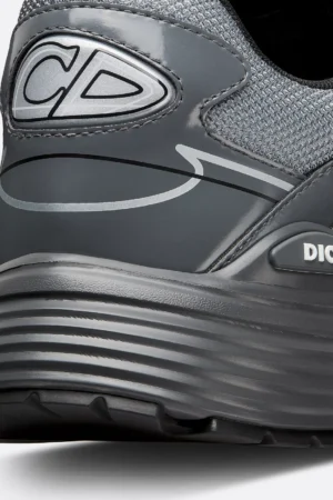 DIOR B30 GREY TECHNICAL FABRIC