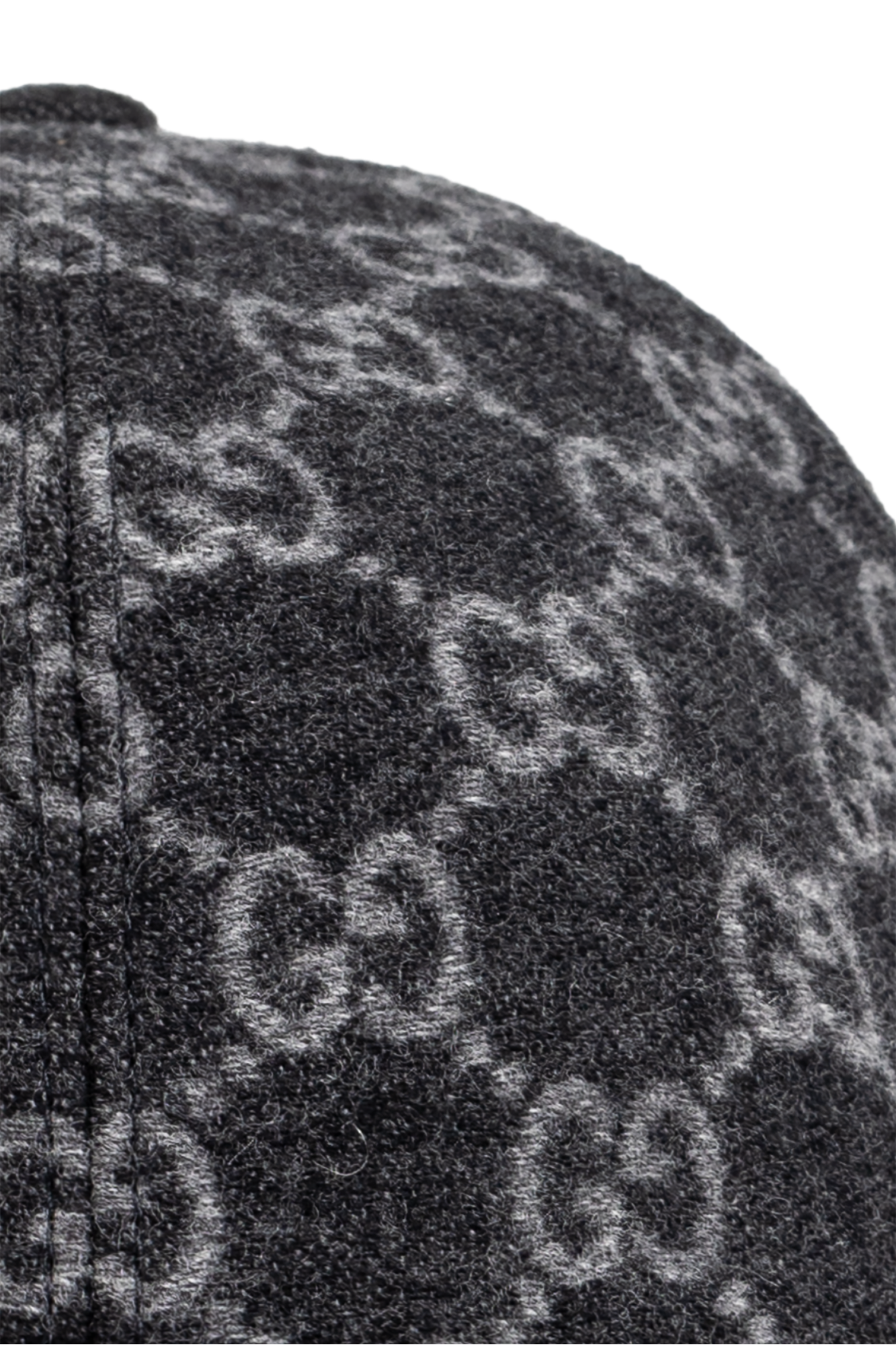 GG WOOL CAP DARK GREY