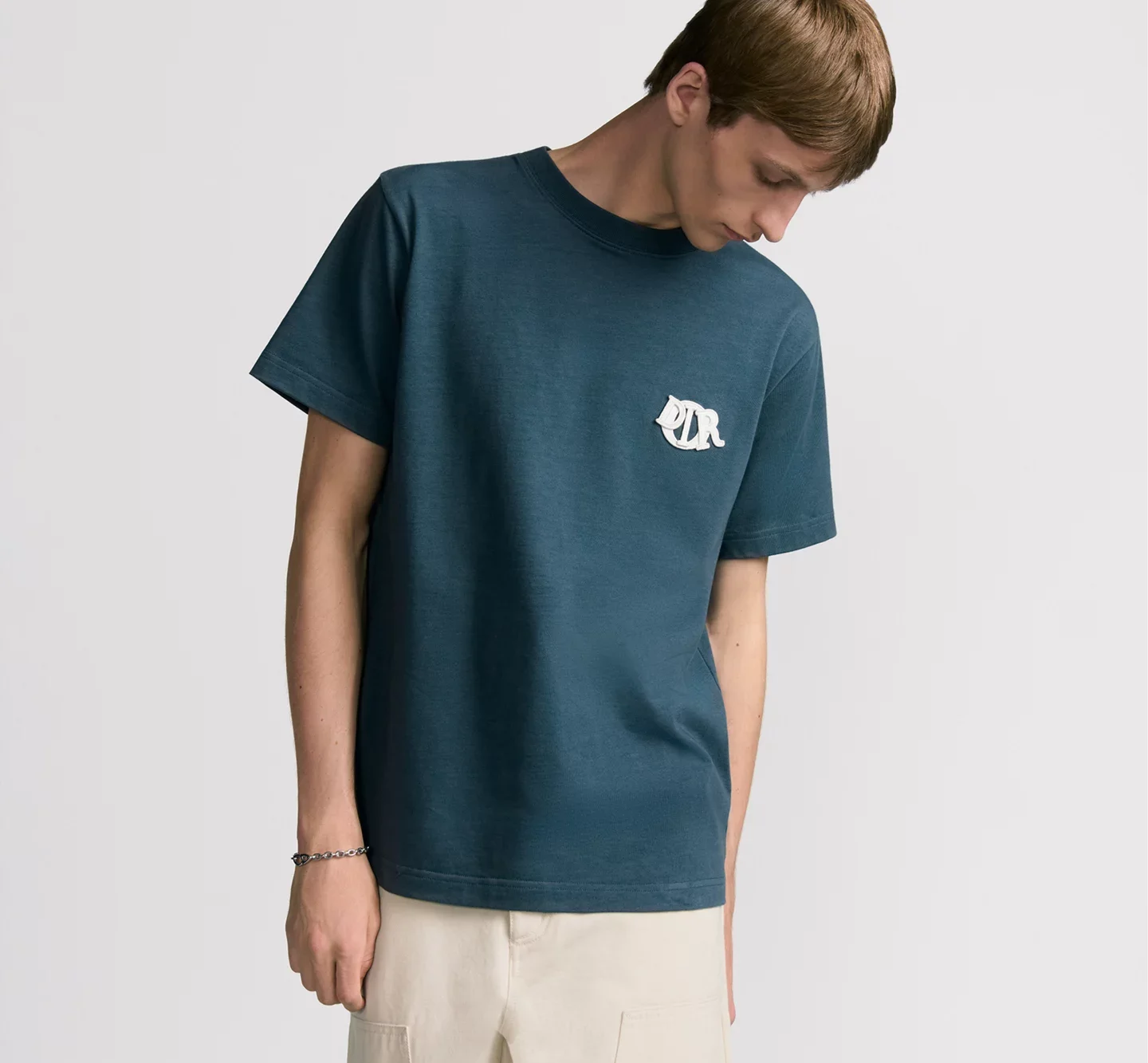 DIOR CHARM T-SHIRT BLUE