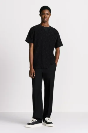 DIOR TOWEL T-SHIRT BLACK