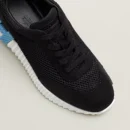 HERMÈS BOUNCING SNEAKER BLACK / LIGHT BLUE