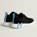 HERMÈS BOUNCING SNEAKER BLACK / LIGHT BLUE