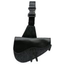 DIOR SADDLE BAG DIAMOND PRINT