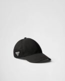 PRADA RE-NYLON BASEBALL CAP BLACK