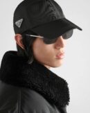 PRADA RE-NYLON BASEBALL CAP BLACK