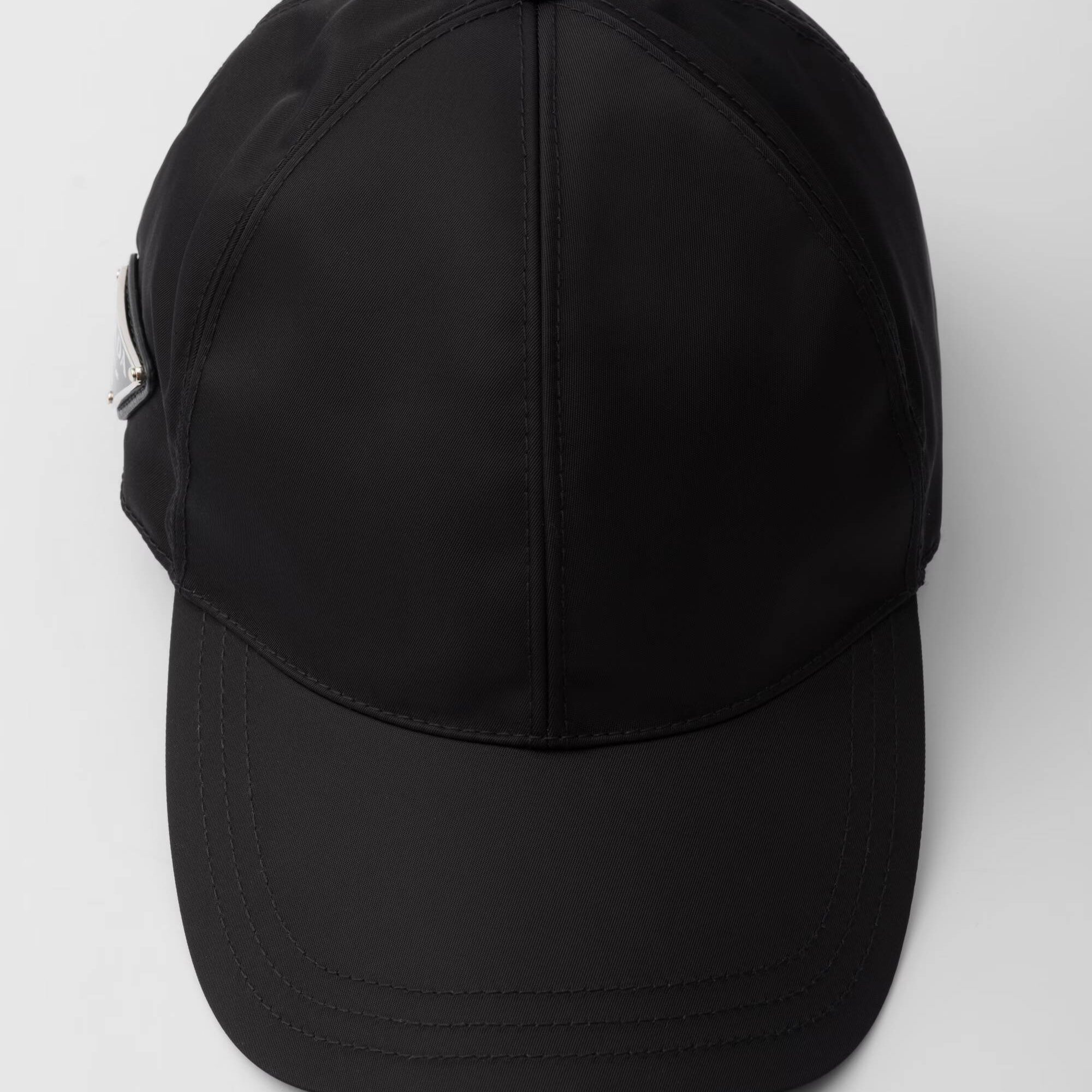 PRADA RE-NYLON BASEBALL CAP BLACK