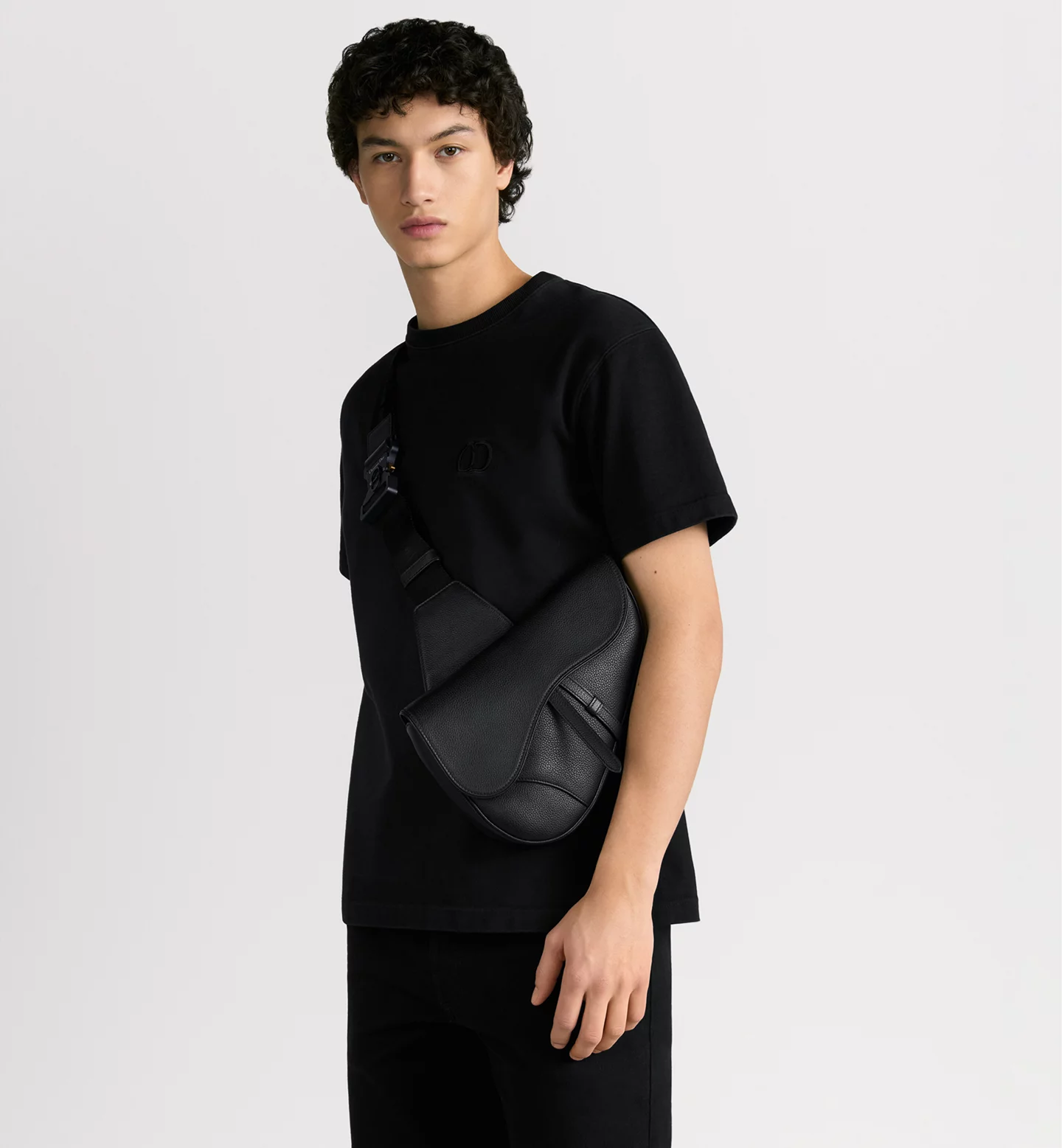 DIOR SADDLE BAG FULL BLACK