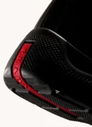 PRADA AMERICA'S CUP BLACK WITH PATENT LEATHER