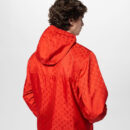 LV MONOGRAM REVERSIBLE WINDBREAKER RED