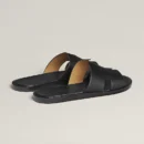 HERMES IZMIR SANDAL BLACK