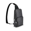 LV AVENUE SLINGBAG DAMIER GRAPHITE
