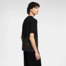 LV GRADIENT KNIT T-SHIRT BLACK