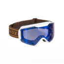 LV SNOW MASK BLUE / BROWN + EXTRA ORANGE GLASSES
