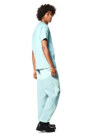 LV GRADIENT COTTON T-SHIRT LIGHT BLUE